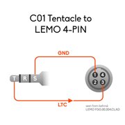 Tentacle Sync 16 Red Adapter Cable