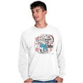 thumbnail image 5 of Grouchy Smurf Angry Cranky Cartoon Long Sleeve TShirt Men Women Brisco Brands M, 5 of 6