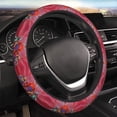thumbnail image 2 of Big-Hero-6-Baymax Steering Wheel Cover Elastic Stretch Breathable Vehicle Steering Wheel Protector Car Interior Accessories, 2 of 8