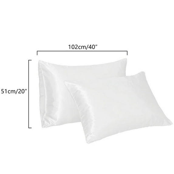Ochine Satin Pillowcase, Luxury Soft Throw Pillow, Vintage Square Envelop Euro Pillow Covers for Hair or Couch Sofa Bedroom Car Bed Outdoor Decoration, 2 Pack