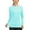 Baby Blue, variant on Women's Long Sleeve UPF 50+ UV Sun Protection Shirts Rash Guard Swim T-Shirt/Hoodie Quick Dry for Outdoor Hiking