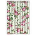 thumbnail image 1 of ABPHQTO Rosa Noble peonía rosa hoja verde estilo Vintage elegante cortina de ducha impermeable cortina de ducha 120x180 cm, 1 of 2