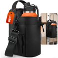 thumbnail image 1 of wonima44 Magnetic Gym Bag | Super Strong Magnetic Water Bottle Carrier Holder with Shoulder Strap & Phone Pockets | Max. Fits 65 OZ Waterproof CrossBody Water Bottle Holder Bag for Women Men, 1 of 1