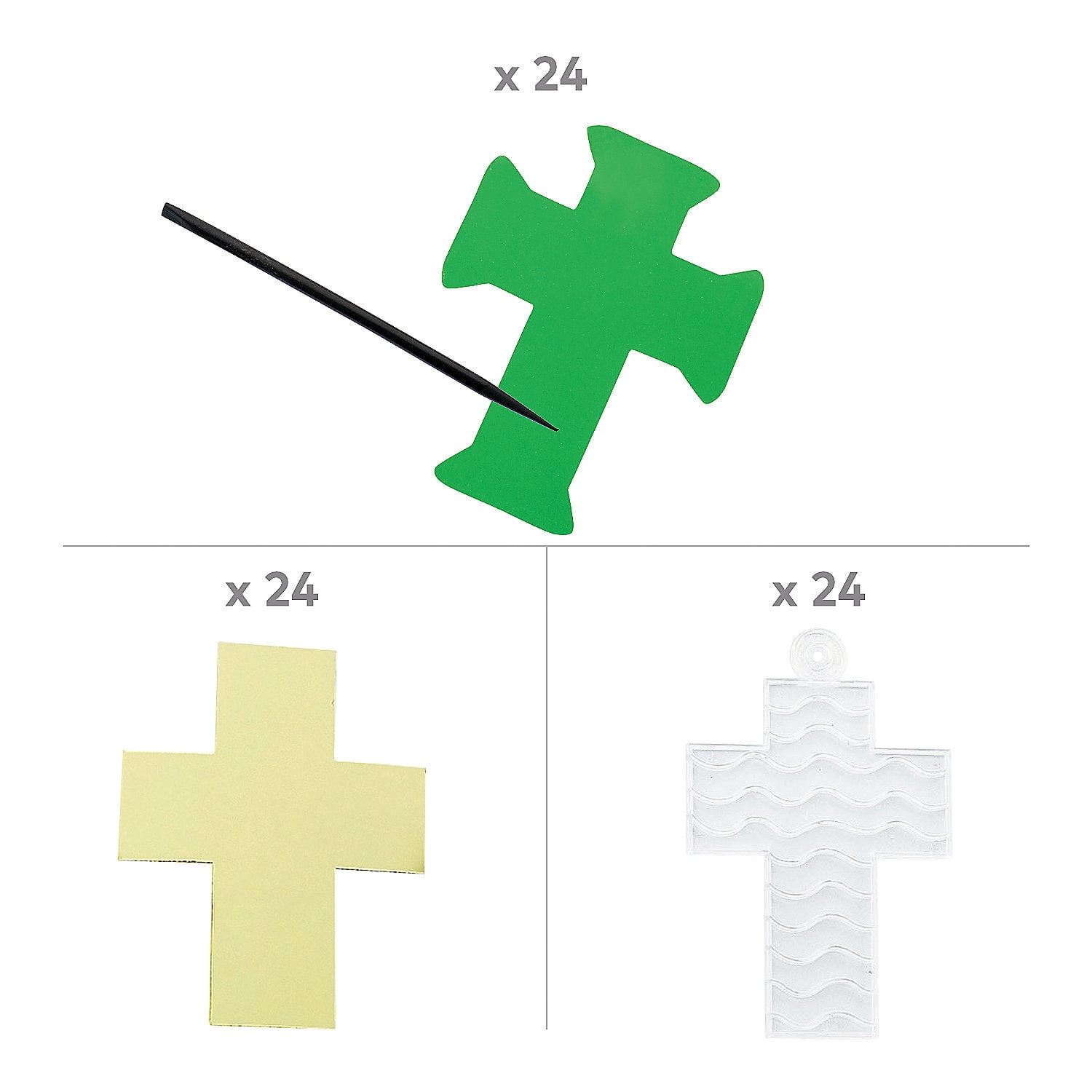 Cross Craft Kit Assortment Bulk Makes 72
