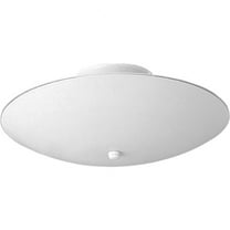 Open Box 14-1/2" Round Glass Three-Light Close-to-Ceiling
