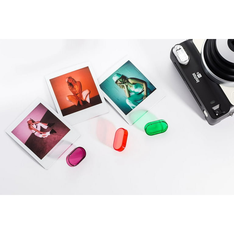 Fujifilm Instax Square SQ6 Instant Film Camera Bundle With 2x Fuji