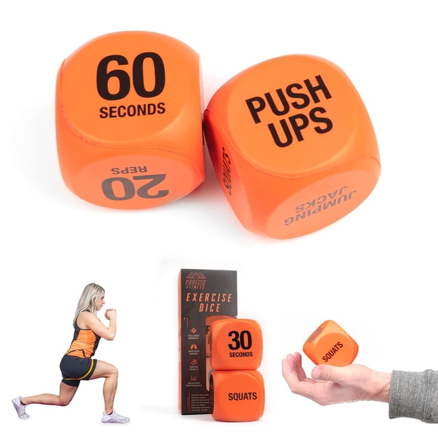 Dados de ejercicio Phoenix Fitness para entrenamiento de cuerpo completo