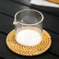 thumbnail image 2 of 4pcs  Glass Milk Pitchers Household Kitchen Milk Pitchers Pouring Dispenser Kettles for Home, 2 of 6