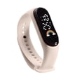 thumbnail image 1 of DEBGFS Kids Fitness Tracker Pedometer Watch Waterproof Digital Watch for Boy Girl Children,white, 1 of 2