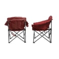 thumbnail image 2 of Zenithen Limited Guidesman Portable Padded Folding Chair, Red - Pack of 1, 2 of 6