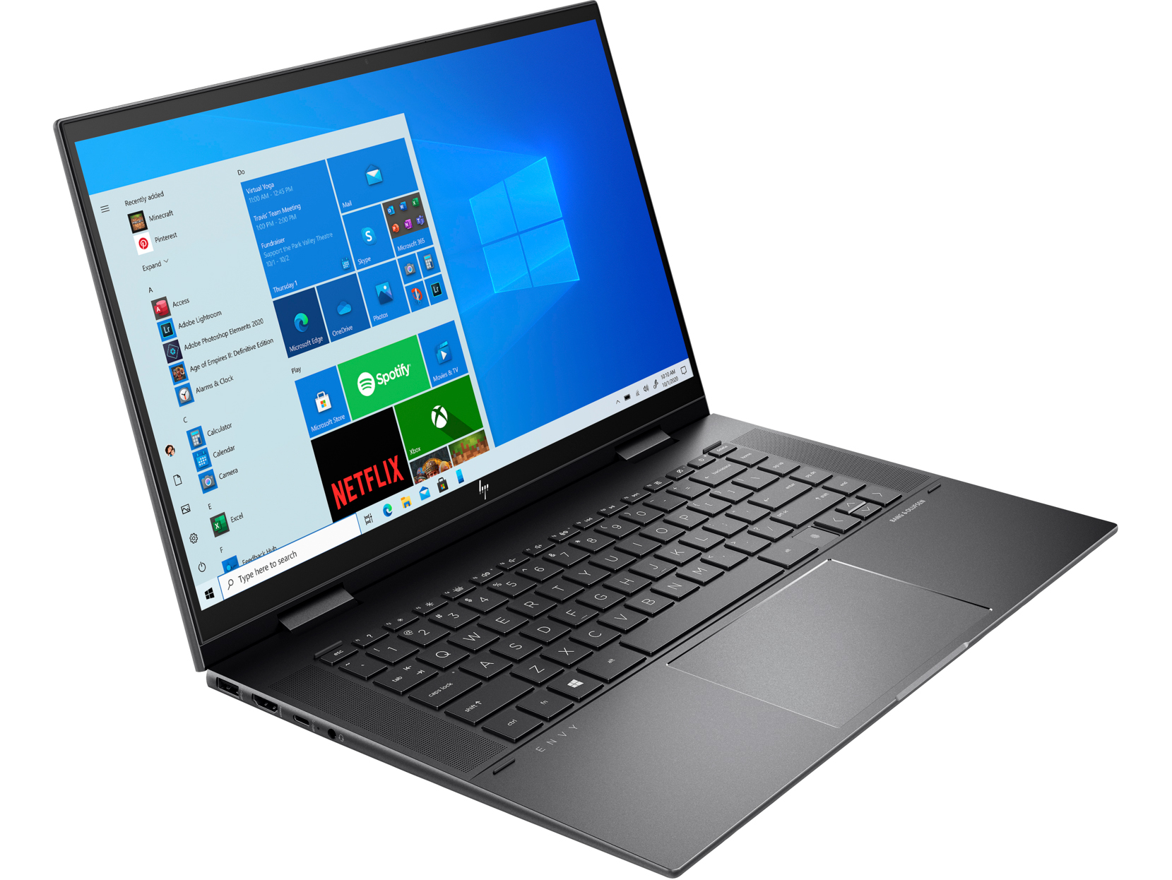 HP ENVY x360 Home & Business 2-in-1 Laptop (AMD Ryzen 5 5500U 6
