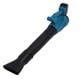 thumbnail image 5 of Soplador de hojas eléctrico inalámbrico para el cuidado del césped, soplador de hojas a batería con 3 baterías de litio de 1300 mAh y 21 V, cargador para patio, casa, 5 of 15