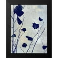thumbnail image 2 of Carson, Danielle 19x24 Black Modern Framed Museum Art Print Titled - Nature Silhouette Blue III, 2 of 5