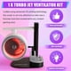 thumbnail image 3 of USB Jet Fan Desktop Turbofan Engine Fan 3D Printed Turbo Jet Ventilator with Atomization Device Red Light, 3 of 5