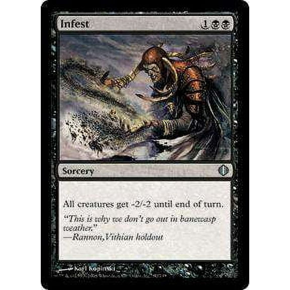 MtG Shards of Alara Uncommon Infest #80