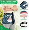 thumbnail image 4 of Yayeee Waist Apron with Pockets for Cooking Waterproof Half Server Aprons, Christmas Santa, 4 of 7