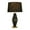 Black, variant on CosmoLiving by Cosmopolitan 27" Black Table Lamp with Black Fabric Shade