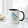 thumbnail image 4 of CafePress - Watercolor Mountain Bluebird Bird Nature Art Mugs - 11 oz Ceramic Mug - Novelty Coffee Tea Cup, 4 of 4