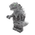 thumbnail image 3 of Figuras de acción de animación en miniatura de la serie de películas Godzilla, bloques de construcción de dinosaurios grandes, MonsterKing, regalo para niños, 3 of 5