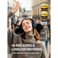 thumbnail image 3 of 1MORE SonoFlow-Pro Auriculares con cancelación de ruido - HQ51 Auriculares Bluetooth con LDAC para audio inalámbrico de alta resolución, tiempo de reproducción de 100 horas, Bluetooth 5.4, QuietMax AN, 3 of 5