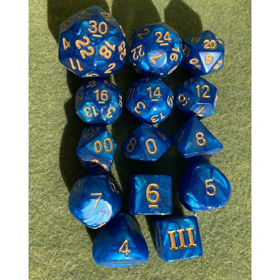 DCC Dice - Maned Wyrm 