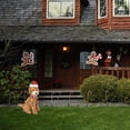 thumbnail image 3 of ESASSALY Lighted Cute Dog Outdoor Yard Decoration for Christmas, 3 of 8