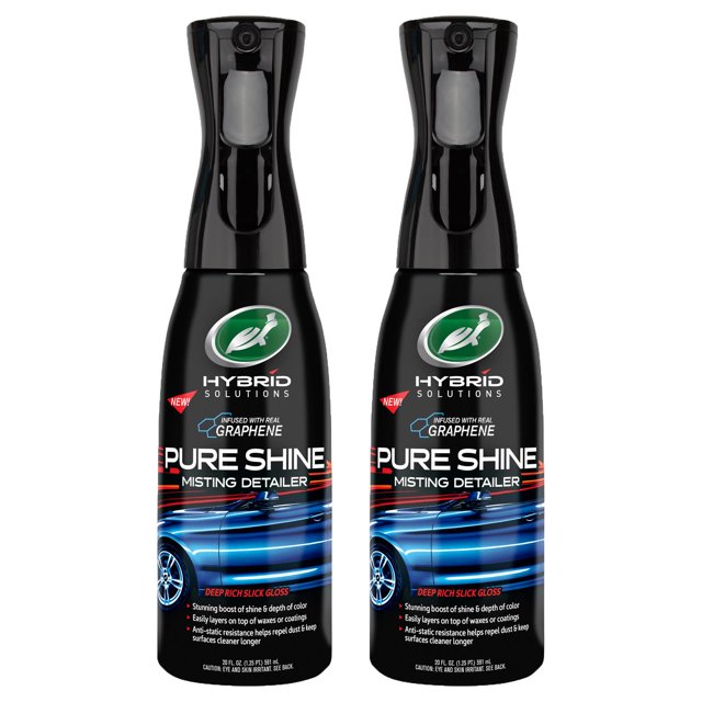 Turtle Wax 53837 Hybrid Solutions Pure Shine Misting Detailer 2pack