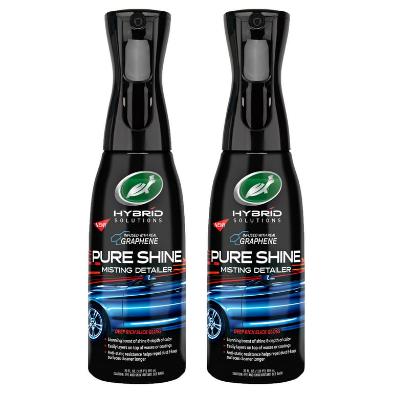 Turtle Wax 53837 Hybrid Solutions Pure Shine Misting Detailer 2-pack 