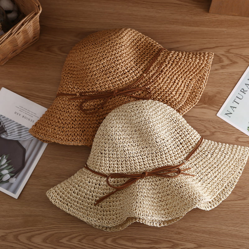 Wide Brim Hats 80cm Fashion Large Sun Hat Beach Anti UV Protection Foldable Straw  Cover Summer Women Big Cap From Motomove, $70.1
