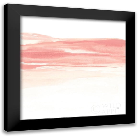 Paschke, Chris 12x12 Black Modern Framed Museum Art Print Titled - Tint Cantaloupe II