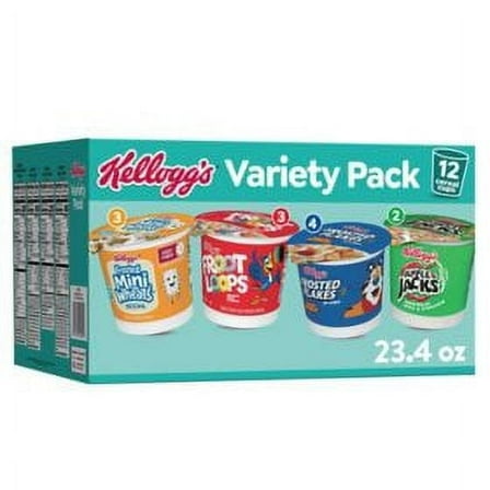Kellogg's Variety Pack, 23.4 oz., 12 count.pack of 2