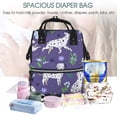 thumbnail image 5 of Daiia Cute Dog Large Capacity Baby Bag Waterproof Stylish Diaper Bag Mummy Backpack Adjustable Straps Diaper BagBaby Essentials Bag, 5 of 6