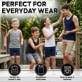 thumbnail image 3 of BROOKLYN VERTICAL Boys 4 Pack Undershirt Tank Top - Tagless Cotton Super Soft, 3 of 7