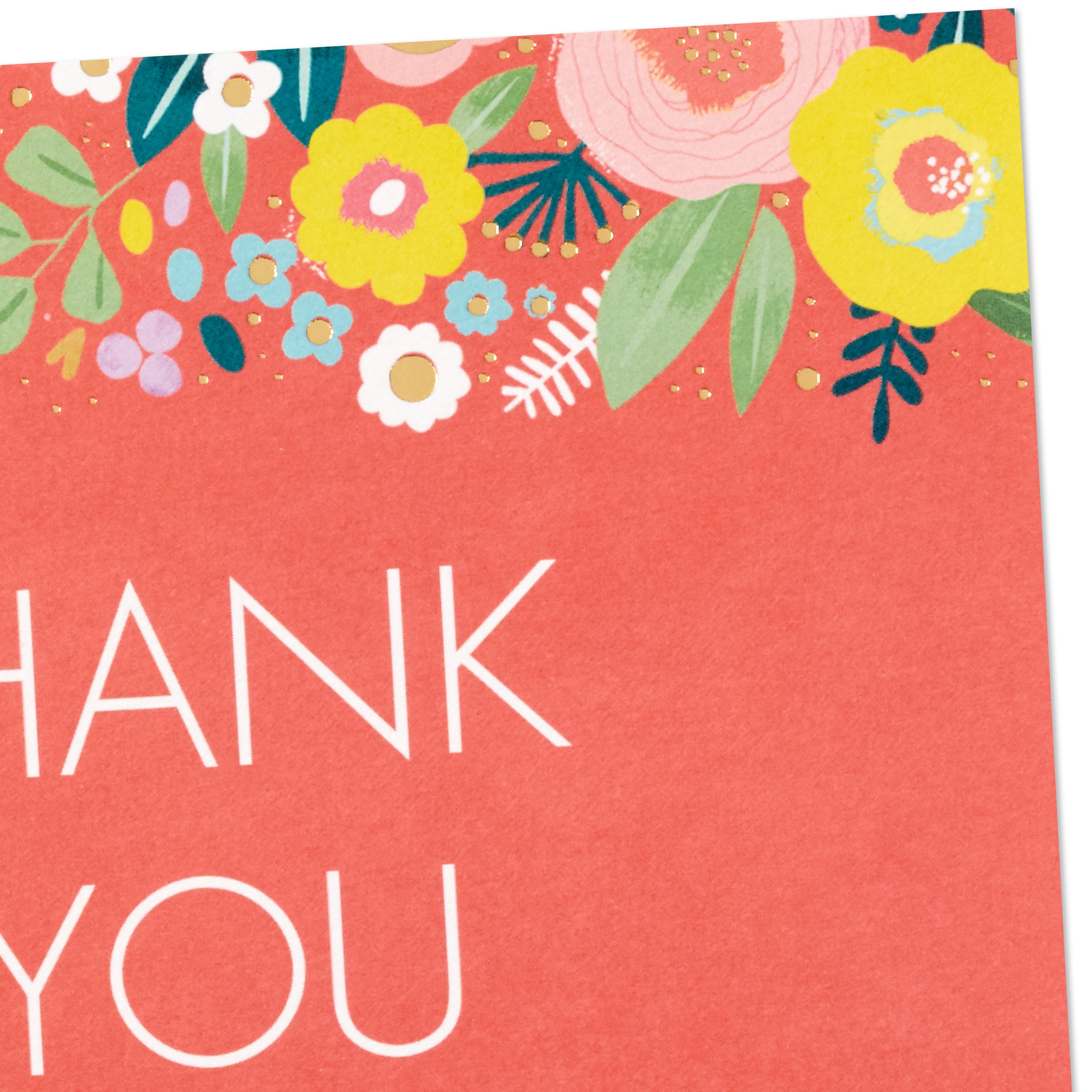 Hallmark Thank-You Notes (Fresh and Floral), 40 Count