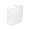 thumbnail image 1 of Refrigerator Cheese Storage Container Refrigerator Sliced Cheese Container Clear Cheese Butter Storage For Cheese Preservation Dip Containers Metal Lunch Container Glass Organizer Containers Fridge, 1 of 4