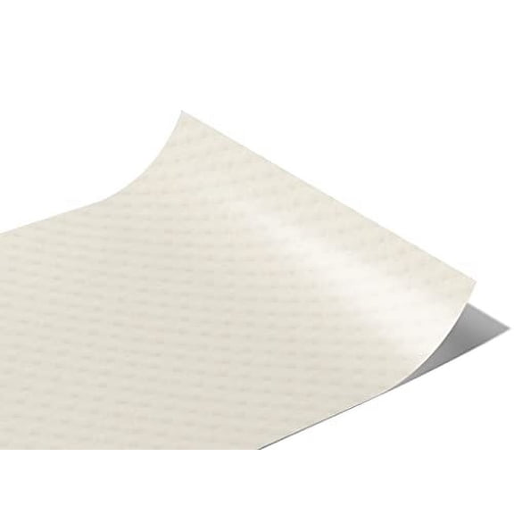 Rwraps Blanco Adoquin Stone Gloss Vinyl Film Wrap 59in x 13ft Vinyl Vehicle Car Film Sheet Roll