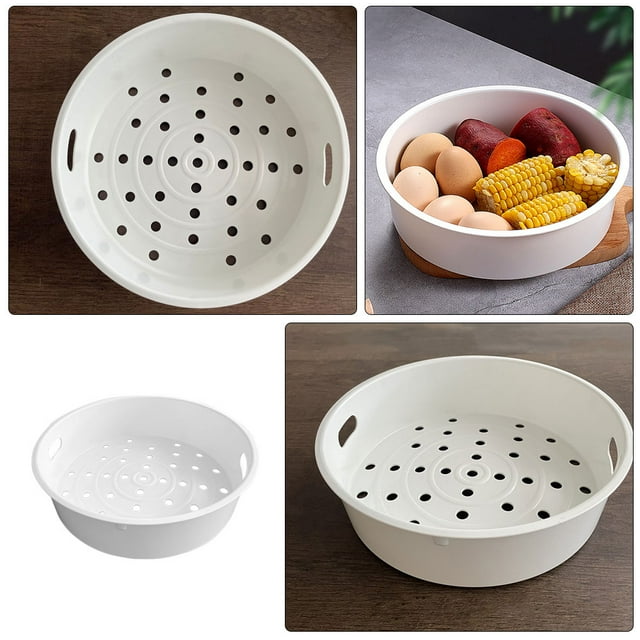 DEEPCRAFF 2Pack Rice Cooker Steaming Barrel Plastic Insert for Quick Steaming Families