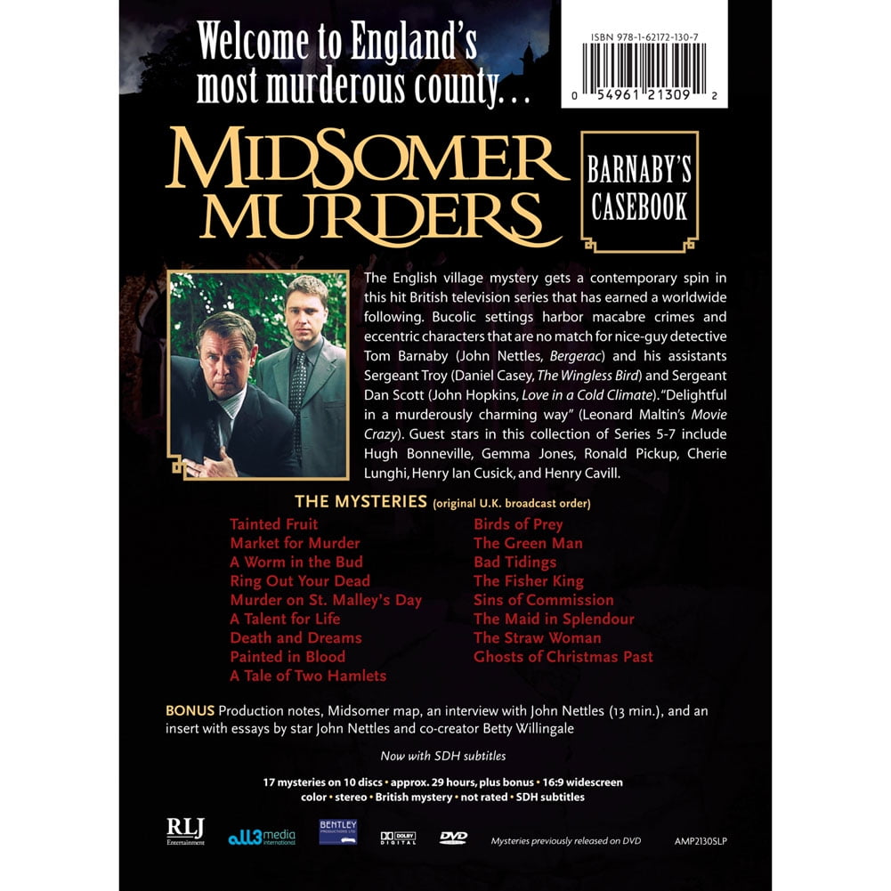 Pre-owned - Midsomer Murders: Barnaby's Casebook (DVD) - Walmart.com