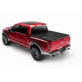 thumbnail image 1 of UnderCover Couverture Tonneau AX22029 Armor Flex; Pliage Dur; 2 Plis/3 Panneaux; Non-Verrouillable; Noir Mat; Texturé; Aluminium Enduit Line-X, 1 of 6
