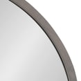 thumbnail image 3 of Kate and Laurel Valenti Farmhouse Round Wall Mirror, 18 Inch Diameter, Gray, Decorative Circle Mirror, 3 of 7