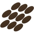 thumbnail image 1 of Uxcell parches de tela para codos y rodillas, parches de reparación, color: café oscuro para reparación de ropa, kit de reparación, paquete de 10, 1 of 6