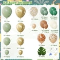 thumbnail image 2 of Juego de guirnaldas con forma de arco con globos Jungle Safari para Ouddy Party, 170 unidades, 2 of 7