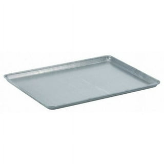 Vollrath 9002P Wear-Ever Full Size 18 Gauge 18 x 26 Wire in Rim Aluminum  Perforated Bun / Sheet Pan