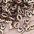 thumbnail image 4 of 200pcs 15mm DIY Doodle Educational Toy Small Natural Wooden Slice Scrapbooking Embellishments DIY Craft Decor (Number Pattern), 4 of 7