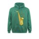 thumbnail image 3 of Sudadera con capucha de manga larga gótica para hombre, regalo de saxofón, notas musicales, verano y otoño, 3 of 5