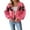 Hot Pink, variant on Women's Bow Tie Cardigan Sweater Cropped V Neck Long Sleeve Spring Cozy Knit Loose Trendy Pullover Sweaters