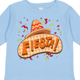 thumbnail image 4 of Inktastic Fiesta sombrero party for Cinco de Mayo Boys or Girls Long Sleeve Toddler T-Shirt, 4 of 5