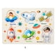 thumbnail image 1 of Rompecabezas de madera con números y letras para aprendizaje temprano, juguetes educativos para bebés y niños., 1 of 3