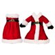 thumbnail image 1 of Fundas navideñas para botellas de vino, decoración de sombreros, decoraciones para botellas de vino de Papá Noel, suministros para recuerdos de fiesta de Navidad, regalos, 1 of 6