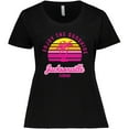 thumbnail image 3 of Inktastic Summer Enjoy the Sunshine Jacksonville Florida in Pink Women's Plus Size T-Shirt, 3 of 5